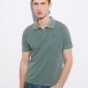 On OCHNIK Koszulki Polo | Koszulka Polo W Kolorze Khaki